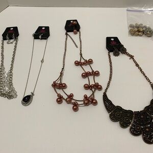 10 Paparazzi Accessories Short Necklaces